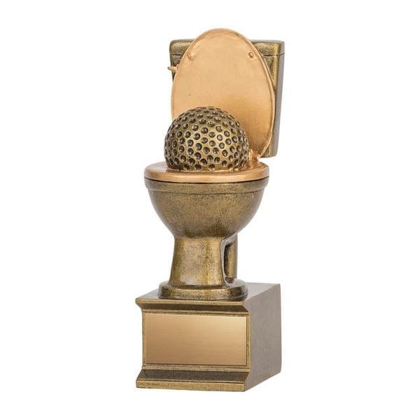 Golf Golden Flush trophy