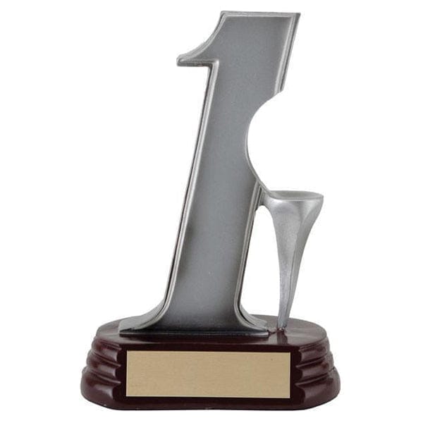 Golf Hole In One Ball holder trophy