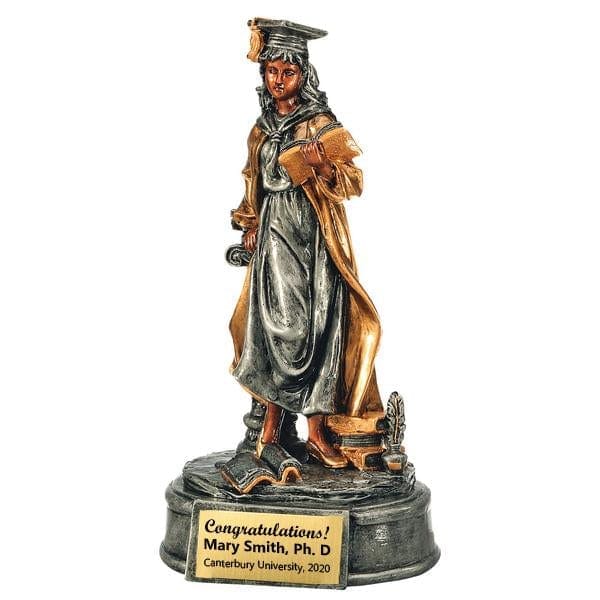 Academic Female Graduate trophy