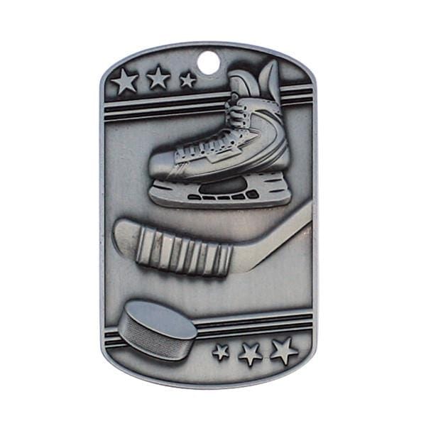 Hockey Medallion - Dog Tag (A2613) - Quest Awards