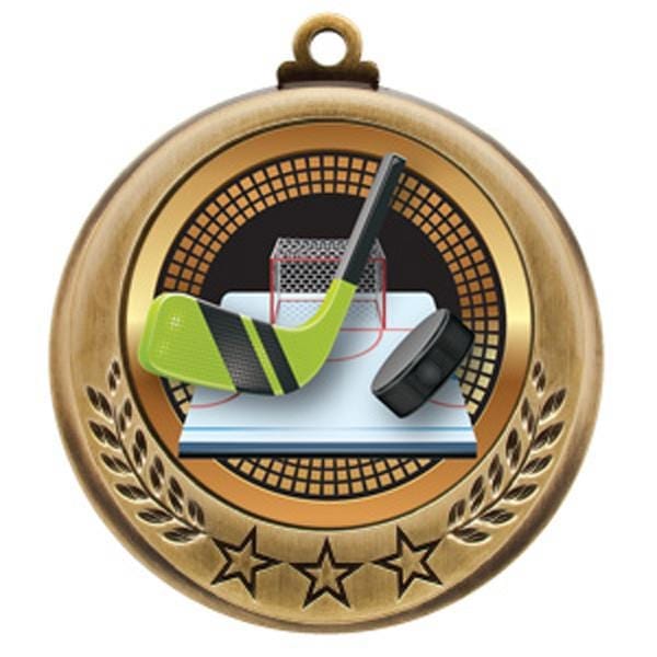 Hockey Medallion - Spectrum Series -  2 3/4