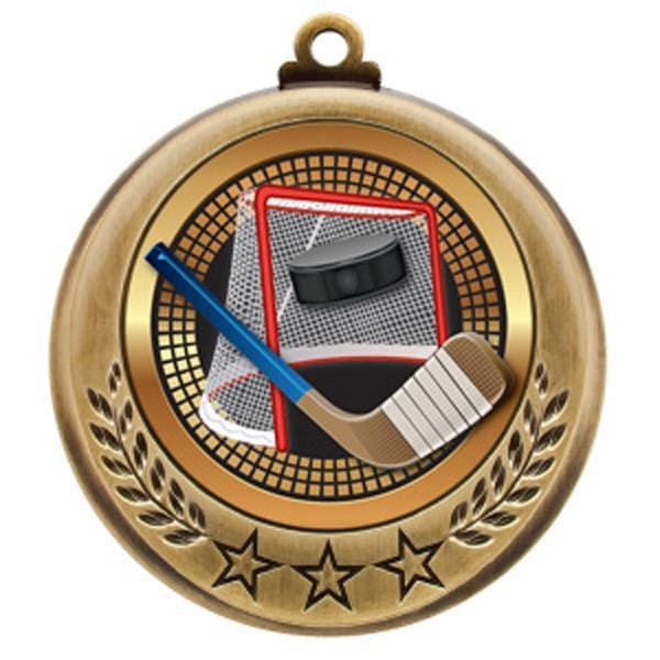 Hockey Spectrum Net medallion 2 3/4 inch