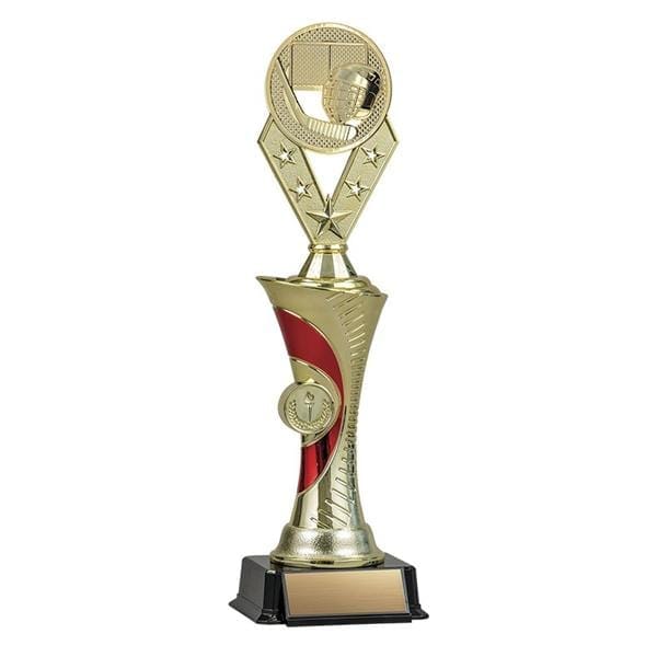 Hockey Alpha red trophy 11 1/2–13 inch