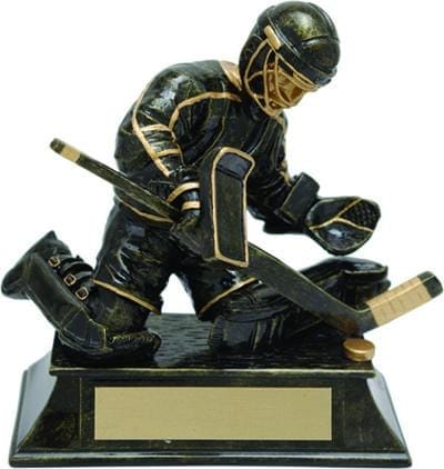 Hockey Aztec gold Goalie trophy