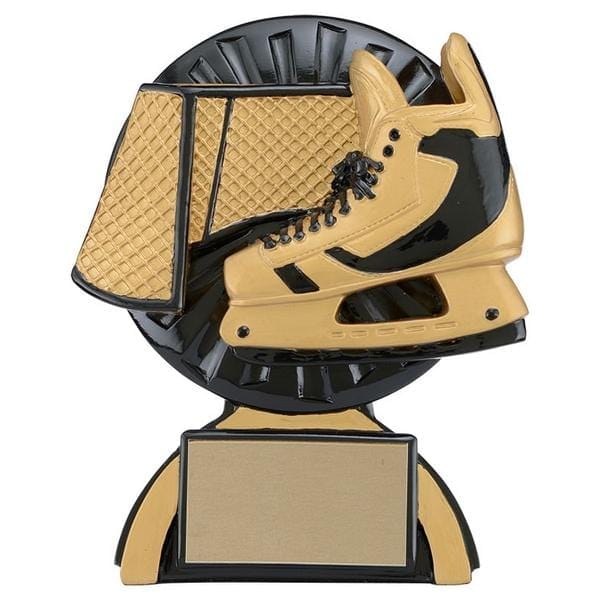 Hockey Galaxy black & gold trophy