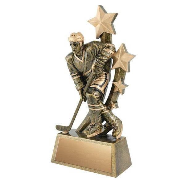 Hockey Sentinel Male trophy 6 inch–8 3/4 inch