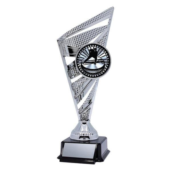Hockey Solar silver trophy 9–10 inch