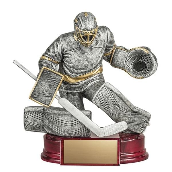 Hockey Solid resin Goalie trophy