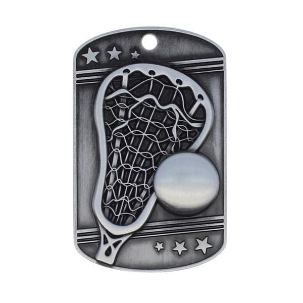 Lacrosse Medallion - Dog Tag (A2746) - Quest Awards