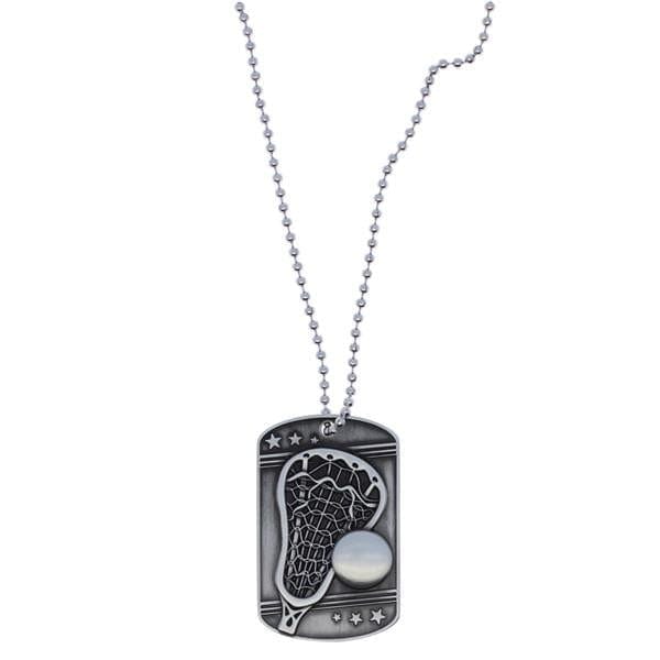 Lacrosse Medallion - Dog Tag (A2746) - Quest Awards