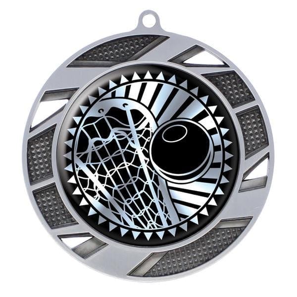 Lacrosse Solar medal 2 3/4 inch – silver