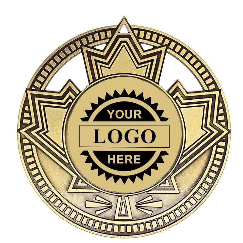Patriot gold silver bronze Logo insert medallion 2 3/4 inch
