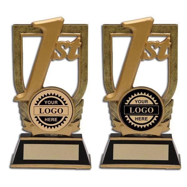 1st Place Stand Logo insert trophy