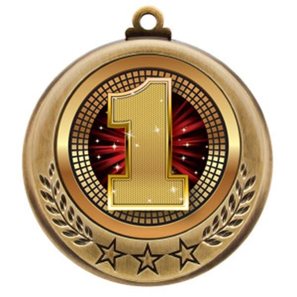 Academic Spectrum 1st Place medallion 2 3/4 inch