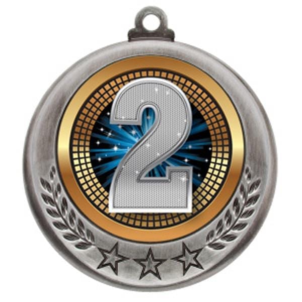 Academic Spectrum 2nd Place medallion 2 3/4 inch