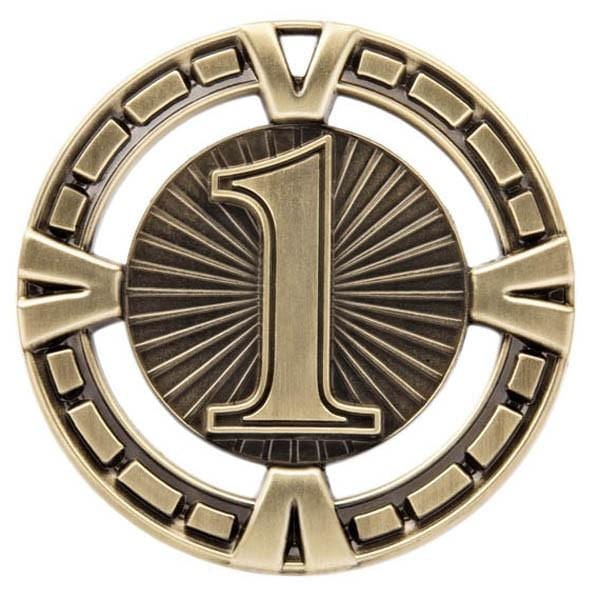 1st Place Varsity Sports medallion 2 1/2 inch