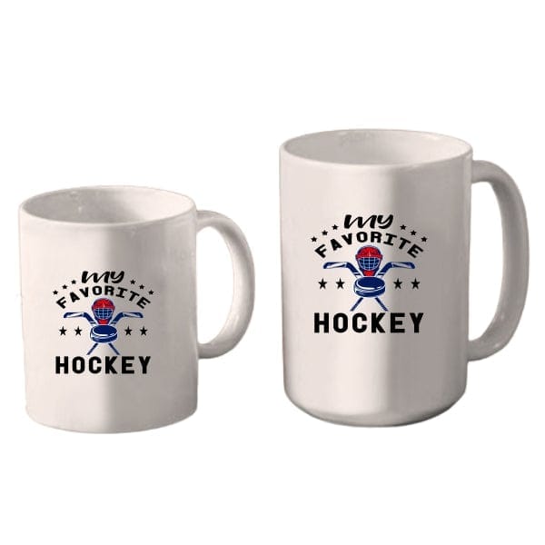 Mug Hockey Color - My Favorite Hockey (A4026) Coffee Mug Quest Awards - Mug