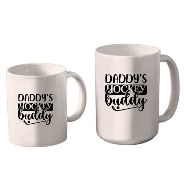 Mug Hockey - Daddy's Hockey Buddy (A3934) Coffee Mug Quest Awards - Mug