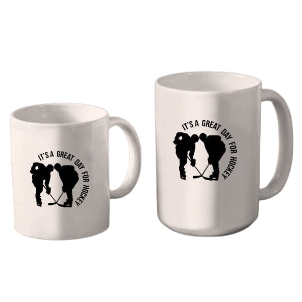 Mug Hockey - It's A Great Day for Hockey (A3917) Coffee Mug Quest Awards - Mug
