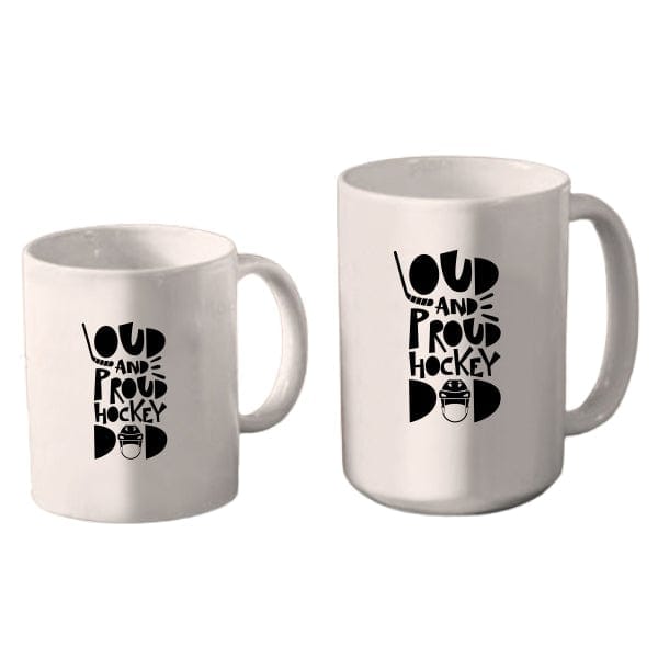 Mug Hockey - Loud and Proud Hockey Dad (A3938) Coffee Mug Quest Awards - Mug
