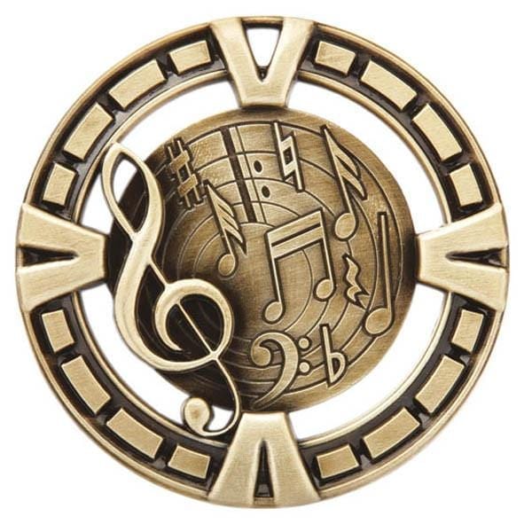 Music Varsity Sports medallion 2 1/2 inch