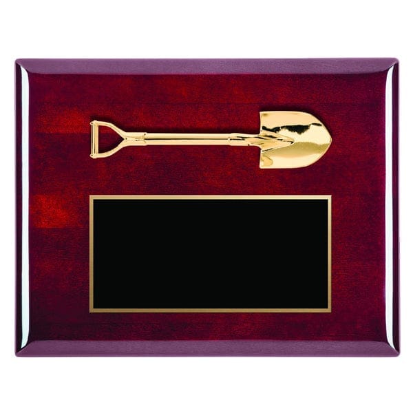 Piano Finish Plaques Ceremonial Shovel plaque