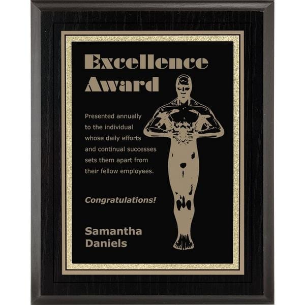 Focus Presidential gold plaque 7–9 inch