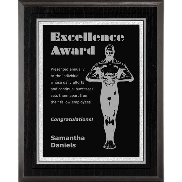 Focus Presidential silver plaque 7–9 inch