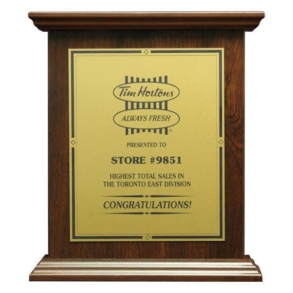 Roman Style plaque 6 inch–8 1/8 inch