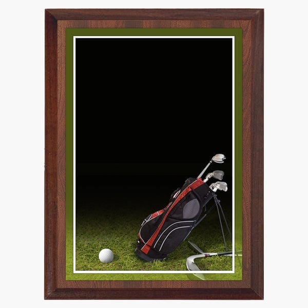Golf Specialty plaque 7–8 inch
