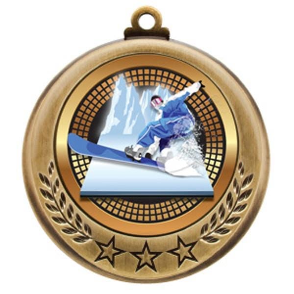 Snowboard Spectrum medallion 2 3/4 inch