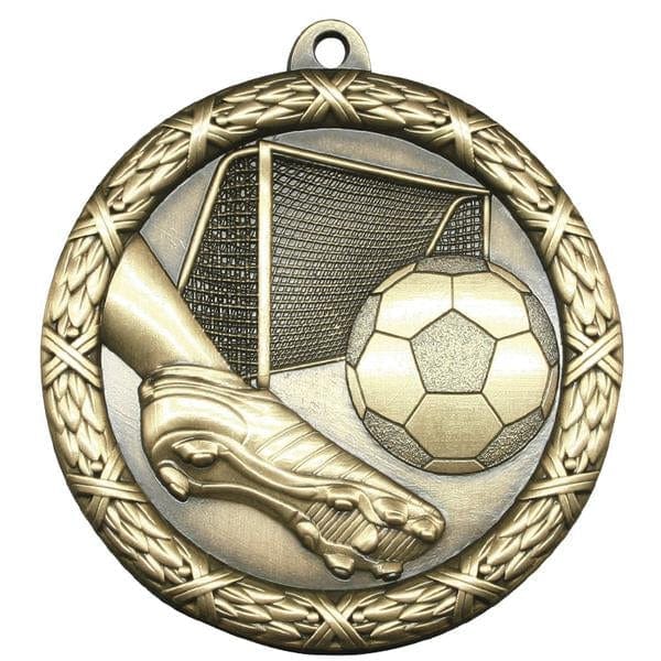 Soccer Classic Heavyweight Medals medallion 2 1/2 inch