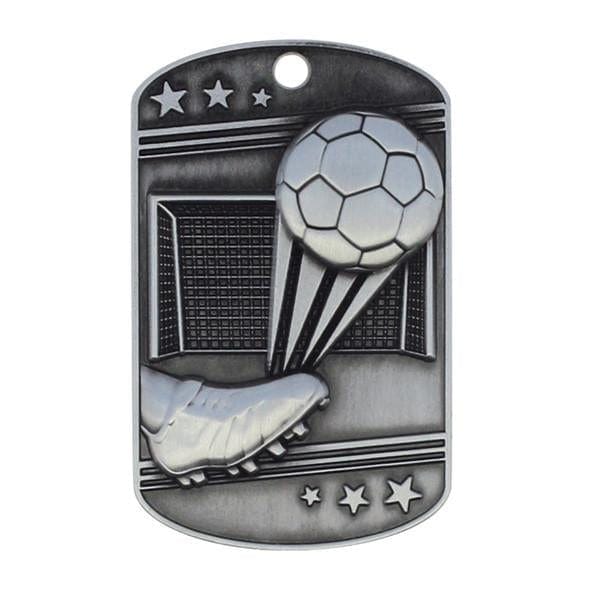 Soccer Medallion - Dog Tag (A2982) - Quest Awards