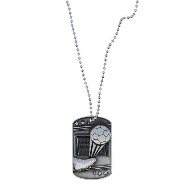 Soccer Medallion - Dog Tag (A2982) - Quest Awards