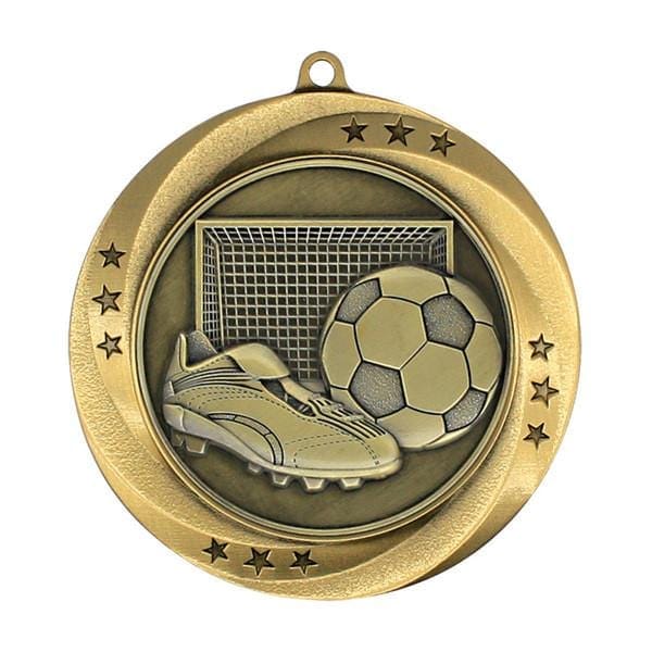 Soccer Matrix medallion 2 3/4 inch