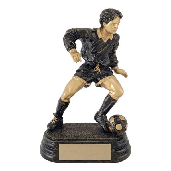 Soccer Aztec gold Player Male trophy 6–7 inch