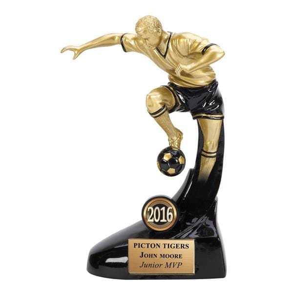 Soccer Evolution Male trophy 5 1/4 inch–6 1/2 inch