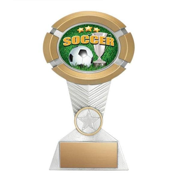 Soccer Impact Colour trophy 5–7 inch