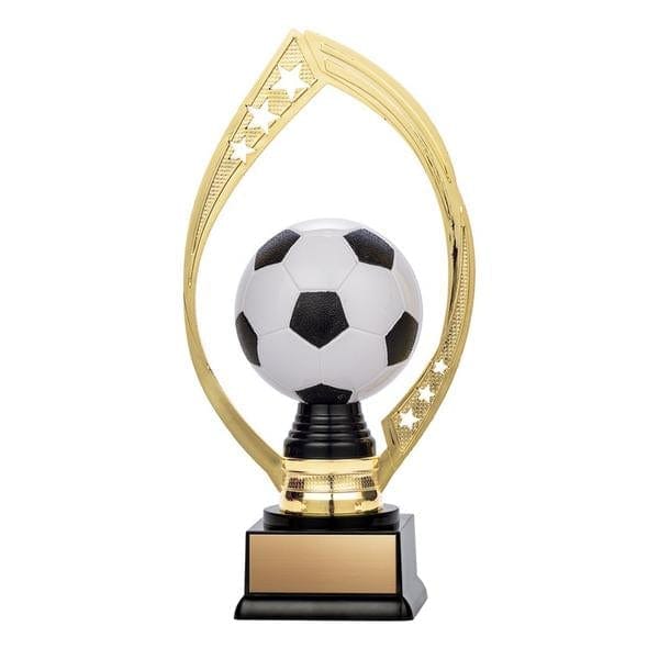 Soccer Nexus Twister Star Frame Ball trophy