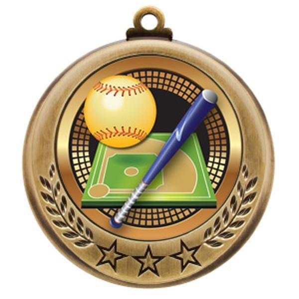 Softball Spectrum medallion 2 3/4 inch