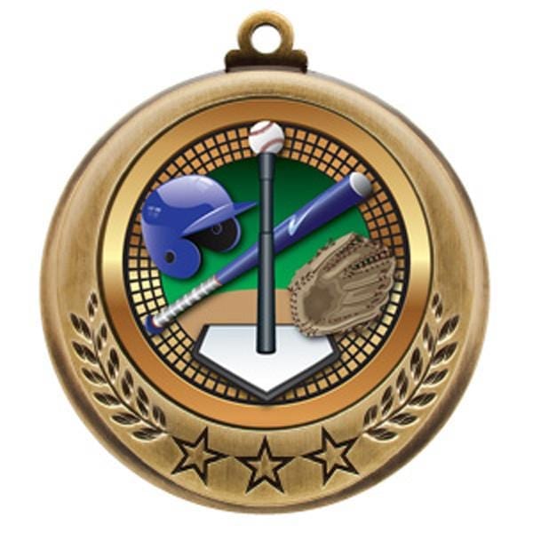 Baseball T Ball medallion Spectrum 2 3/4 inch