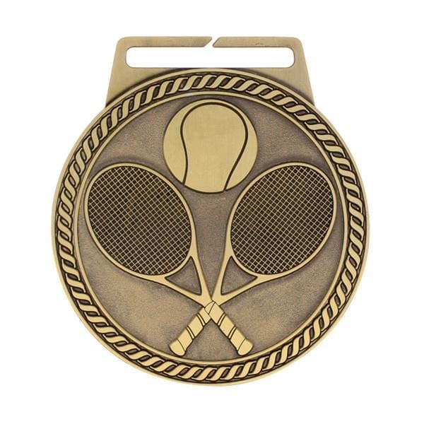 Tennis Medal Titan Series Wide Ribbon 3