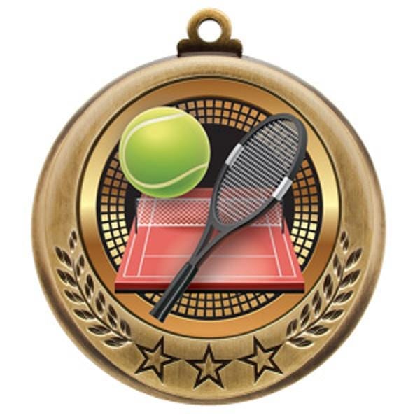Tennis Spectrum medallion 2 3/4 inch