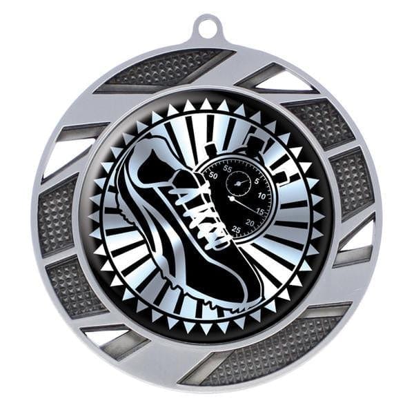 Track Solar medal 2 3/4 inch – silver