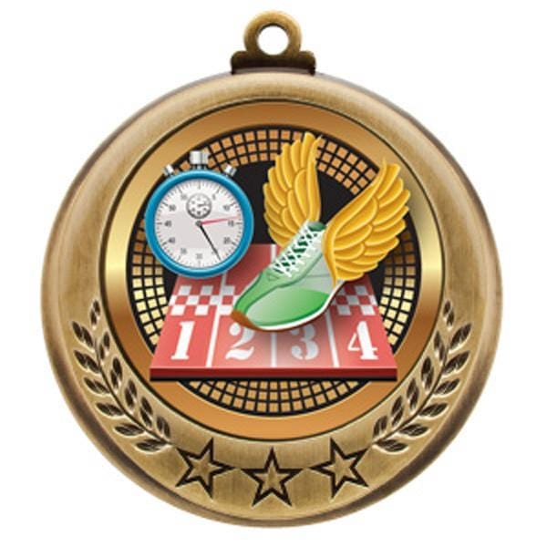 Track Spectrum medallion 2 3/4 inch