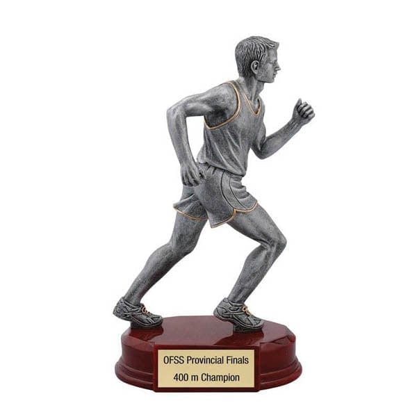 Track Classic Male Runner trophy