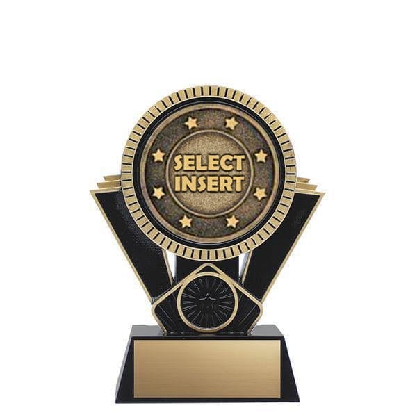 Apex Activity insert award 6 inch – black