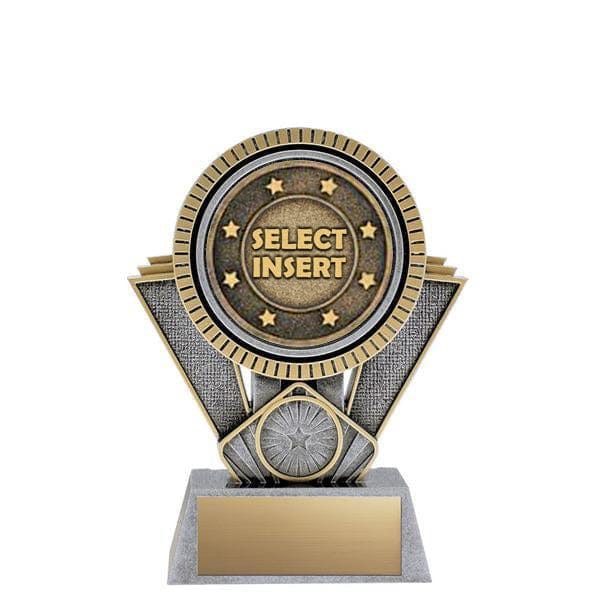 Apex Activity insert award 6 inch – silver