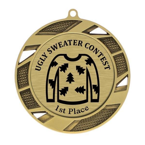 1st Place gold Solar medal 2 3/4 inch