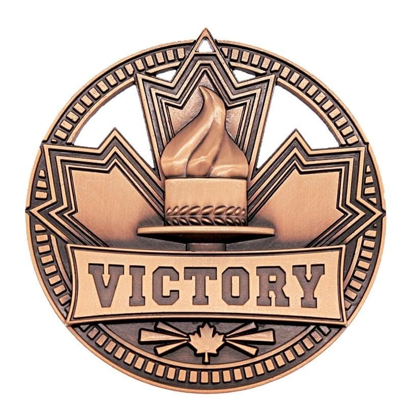 Hockey Victory medallion Patriot Sport 2 3/4 inch – bronze